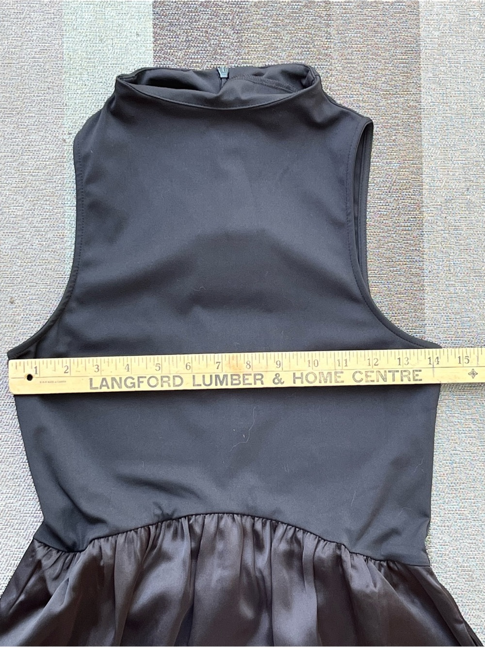 Betsey Johnson Black Sleeveless Midi Dress - Picture 10 of 12